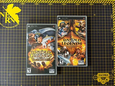 Lot 2 Untold Legends: The Warrior's Code & Brotherhood Of The Blade CIB Clean - Image 1 of 4