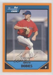 2007 Bowman Prospects Orange /250 Andrew Dobies #BP93