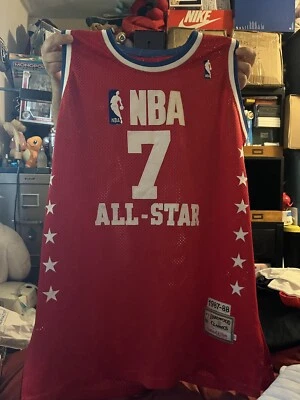 MITCHELL & NESS NBA ALL-STAR UTAH JAZZ KARL MALONE 1987-88 "RARE" SZ 52 - Image 1 of 3