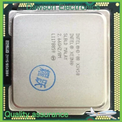 Intel Xeon SLBLD X3450 2.66 GHz Quad-Core Socket 1156 CPU Processor - Image 1 of 3