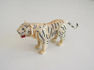 PLAYMOBIL (O31c02) ZOO - Tigre Blanc Color Parc 3145 Cage Fauves 3646 Sale Usé - Imagen 1 de 1