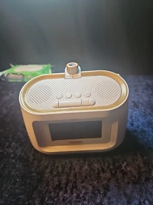 Sharp Projection Alarm Clock Dual Alarm Soothing Nature Sleep Sounds SPC585@A - Image 1 of 4