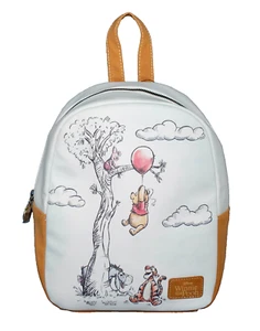 DISNEY + BIOWORLD Winnie The Pooh Balloon Tigger Piglet Eeyore Mini Backpack - Picture 1 of 8