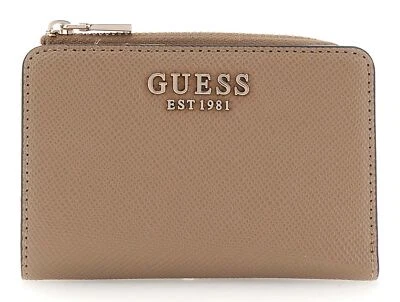GUESS monedero Laurel Zip Around Card Case Dark Taupe - Imagen 1 de 4