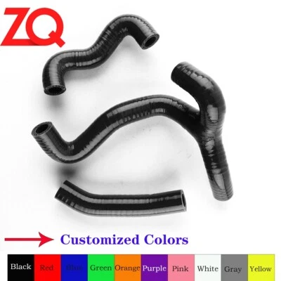 Manguera de refrigeración de radiador de silicona negra de alta calidad para KTM 50SX 50 SX 2012-2017 Foto 1 de 4