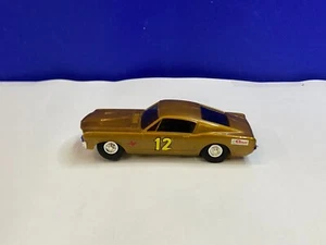 VINTAGE ELDON 1/32 SCALE SLOT CAR BRONZE 1966 FORD MUSTANG GT350 BENCH TESTED - Picture 1 of 9