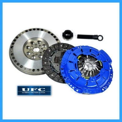 KIT DE EMBREAGEM UF STAGE 1 + VOLANTE CROMADO 00-02 SATURN SC1 SC2 SL SL1 SL2 SW2 1,9L - Imagem 1 de 2