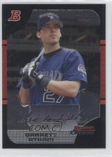 2005 Bowman Draft Chrome Garrett Atkins #BDP3