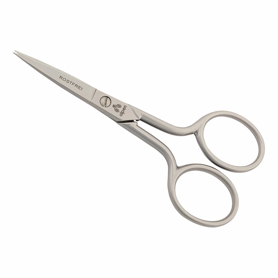 ALPEN PROFESSIONAL EMBROIDERY SEWING HANDICRAFTS  SCISSORS / MATT 4" STAINLESS - Image 1 of 1