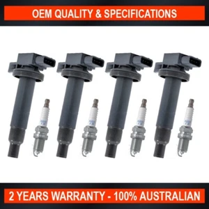 Swan Ignition Coil & NGK Spark Plug Pack for Toyota Echo Yaris NCP 1.5L - Picture 1 of 8