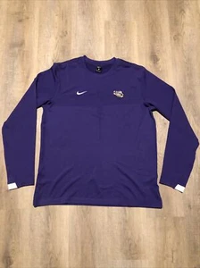 Nike Dry LSU Tigers Trainer Langarm Crew Oberteil Fußball Herren L lila CI4544 - Bild 1 von 3