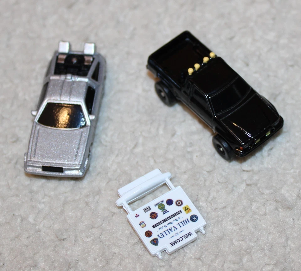 Back To The Future Hill Valley Courthouse Scene Nano Jada CARS Lot  Deloran - Image 1 of 1