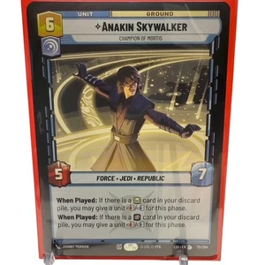 Anakin Skywalker Champion of Mortis Star Wars Unlimited Regular 070/264 NM - Picture 1 of 2