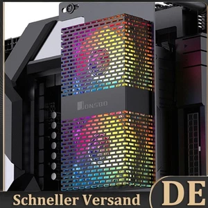 RAM Cooler 4Pin PWM Dual 5020 Fans RAM Cooling Fans 5V 3PIN ARGB for DDR4 DDR5 - Afbeelding 1 van 18
