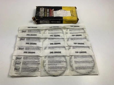 Anillos de pistón del motor Hastings 5630 - estándar para Jeep AMC 1981 2,5 L Foto 1 de 2