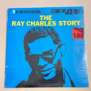 SEALED!! Ray Charles "The Story Volume Two" 14 All Time Hits LP Atlantic 8064 - Picture 1 of 7