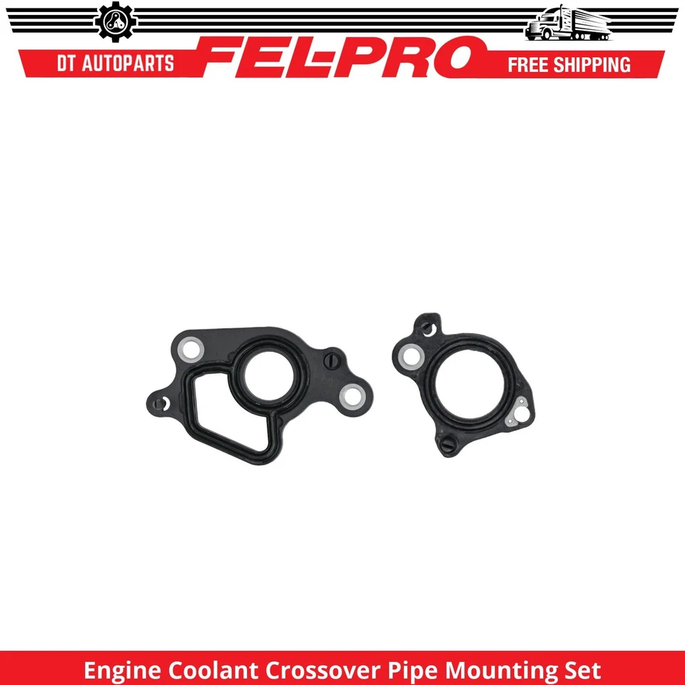 Juego de montaje de tubo cruzado refrigerante Fel-Pro para Ford F-250 Super Duty Eng 05-10 Foto 1 de 1