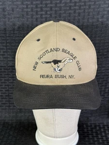 De colección 2003 Nueva Gorra de Béisbol Scotland Beagle Club Feura Bush NY Hecha en EE. UU. Perro - Imagen 1 de 16