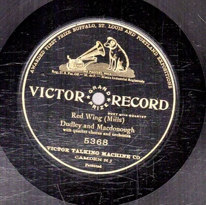 160g3.  S. H. Dudley & Harry Macdonough - Red Wing - Victor 5368 - Bild 1 von 1