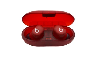Beats Solo by Dr. Dre Solo Buds True Wireless Ohrhörer Transparent Rot - LESEN - Bild 1 von 7