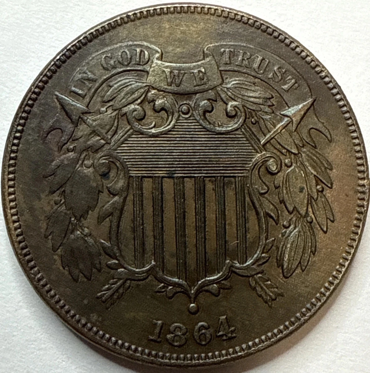1864 Year US Two Cents for sale | eBay