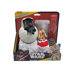 Fisher Price Imaginext Star Wars Rebel Blaster And Metal X Wing Pilot Figure - Picture 1 of 4