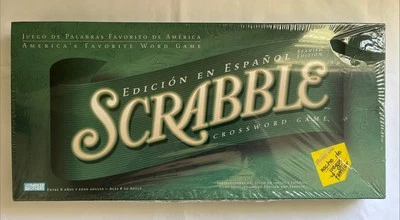 SCRABBLE Edición en español SPANISH EDITION Crossword Board Game NEW Sealed - Image 1 of 4