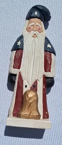 Uncle Sam Philadelphia Wooden Patriotic Carved Figurine 9" - Picture 1 of 7