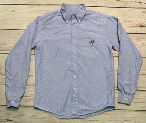 Cabelas Mallard Duck Embroidered Long Sleeve Button Up Men’s Sz 15 1/2-36 - Picture 1 of 12