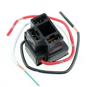 2x H4 Lampenfassung Stecker Sockel Socket Licht Plug bulb inkl. Kabel - Picture 1 of 10