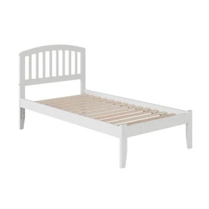 Eco-friendly Open Foot Twin XL Bed in White Finish ID 3387136 - Picture 1 of 4