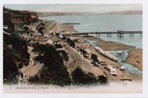 (ay36) Shanklin View from Top of Chine - Copy of an IOW Levy LL Postcard - Picture 1 of 1