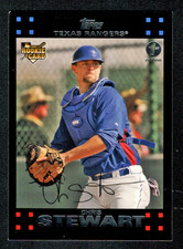 2007 Topps Series 2 1st Edition Parallel RC #567 Chris Stewart Rangers 1:36