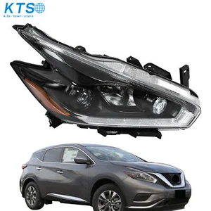 Headlight For 2018 Nissan Murano Halogen LED DRL Projector Headlamp Passenger - Picture 1 of 14