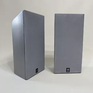 Yamaha DVR-S100 NX-S100S Left Right Front Silver Speaker Pair TESTED & WORKING! - Picture 1 of 4