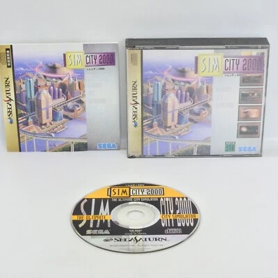 SIM CITY 2000 Sega Saturn ccc ss - Image 1 of 2