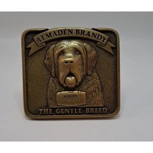 MASSIVMESSING Almaden Brandy The Gentle Breed Gürtelschnalle 1978 BTS - Bild 1 von 3