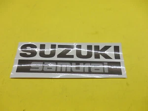 Suzuki Samurai SJ 413 Emblem Heckklappe Aufkleber - Bild 1 von 3
