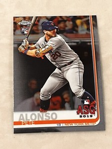 2019 Topps Chrome Update Pete Alonso ASG Rookie #86 RC New York Mets MINT