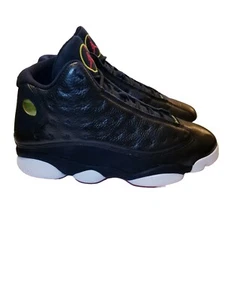 Vintg Jordan Air Retro 13 Men (2010) Playoffs Sz 12.5 Black 414571-001 Sneakers  - Picture 1 of 13