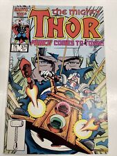 Thor #371 (MARVEL,  1986) 1st App Justice Peace TVA (Disney+/Loki) VF/FN Hot Key