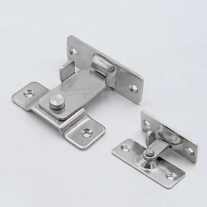 Heavy Duty 90 Degree Stainless Latch - Sliding Screen/Barn Door Lock Hasp - Bild 1 von 7