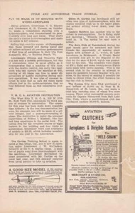 1911 Aviation Clutches Ad / Merchant & Evans Dirigible & Aeroplane "Hele-Shaw" - Picture 1 of 1