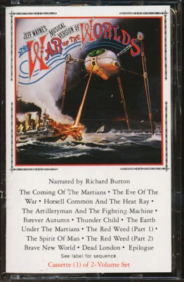 Richard Burton - War Of The Worlds (2 Cassettes) (CUTOUT) (Cassette Tape) - Image 1 of 3