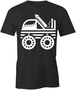 FIREWORK TRUCK TShirt Tee Short-Sleeved Cotton CLOTHING AMERICA S1BSA335 - Picture 1 of 5