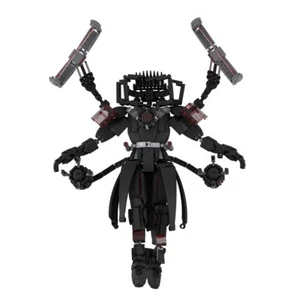 Skibidi~ Toilet Models Parasitic Titans TV Man Monitor Man Building Blocks Toys - Picture 1 of 6