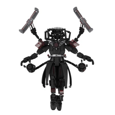 Skibidi~ Toilet Models Parasitic &Titans TV Man Monitor Man Building Blocks Toys - Image 1 of 4