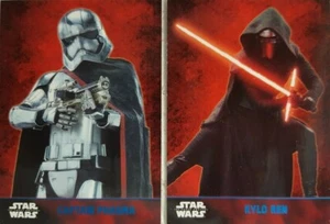 2015 Topps Star Wars The Force Awakens Series 1 Trading Card Set BLUE PARALLEL - Picture 1 of 11