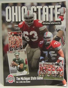 Ohio State v Michigan State Football Program, Nov 8 2003, Ohio Stadium - Picture 1 of 8