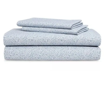 Nuevo Juego de Sábanas Ralph Lauren Willa Hoja Floral Talla Queen 4 piezas Cambray Foto 1 de 4